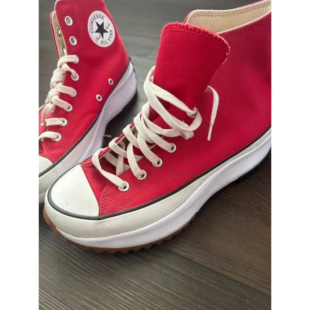 High Top Red Converse - Picture 11 of 12